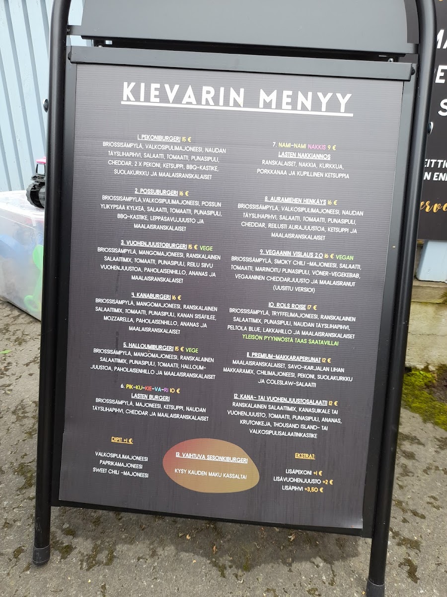 Menu Kivisalmen Kievari-3